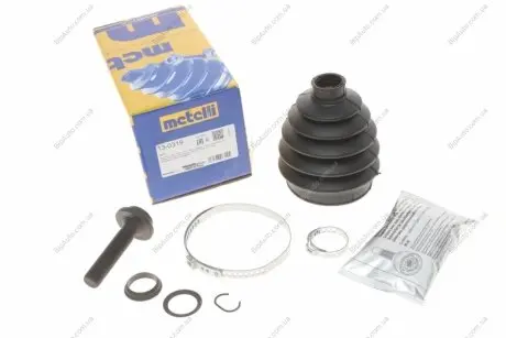 Комплект пильника РШ шарніра Metelli 13-0319