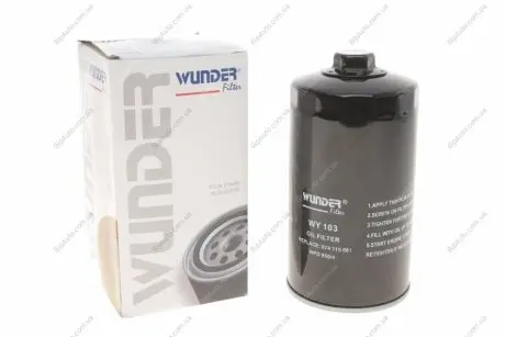Фильтр масляный Wunder WY-103