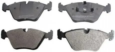 Комплект тормозных колодок, дисковый тормоз Denckermann B110065