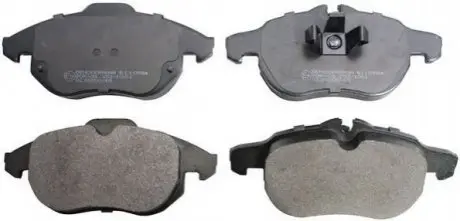 Комплект тормозных колодок, дисковый тормоз Denckermann B110584
