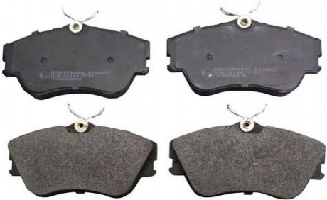 Комплект тормозных колодок, дисковый тормоз Denckermann B110823
