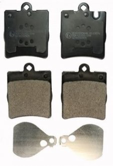 Комплект тормозных колодок, дисковый тормоз Denckermann B110876 (фото 1)