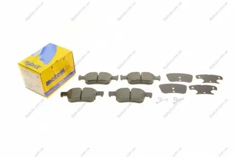 Комплект тормозных колодок 22-1040-0 Metelli 2210400 (фото 1)
