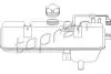 Компенсационный бак, охлаждающая жидкость TOPRAN 722291