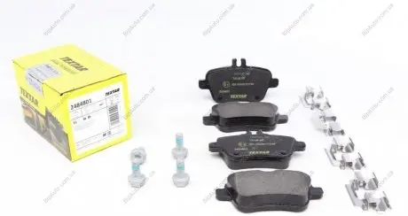Колодки дисковые задние mb slk r172 2.0-3.5 11 TEXTAR 2484801