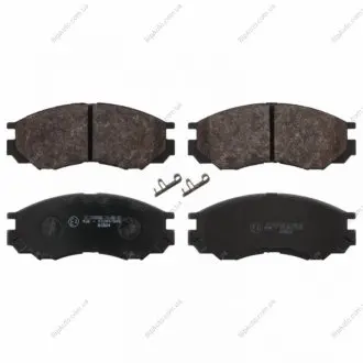 Колодки гальмівні (передні) Mitsubishi L200 96-11 BLUE PRINT ADC44257
