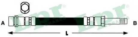 Тормозной шланг LPR 6T46592