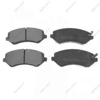 Комплект тормозных колодок, дисковый тормоз BLUE PRINT ADA104223 (фото 1)
