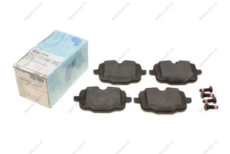Комплект тормозных колодок, дисковый тормоз BLUE PRINT ADB114212 (фото 1)