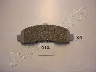 Комплект тормозных колодок, дисковый тормоз JAPANPARTS PA012AF (фото 1)