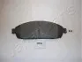 Комплект тормозных колодок, дисковый тормоз JAPANPARTS PA018AF