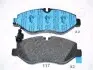Комплект тормозных колодок, дисковый тормоз JAPANPARTS PA117AF