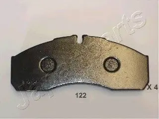 Комплект тормозных колодок, дисковый тормоз JAPANPARTS PA122AF
