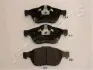 Комплект гальмівних колодок, дискове гальмо JAPANPARTS PA221AF