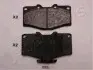 Комплект тормозных колодок, дисковый тормоз JAPANPARTS PA255AF