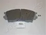 Комплект тормозных колодок, дисковый тормоз JAPANPARTS PA382AF