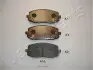 Комплект тормозных колодок, дисковый тормоз JAPANPARTS PAK10AF (фото 1)