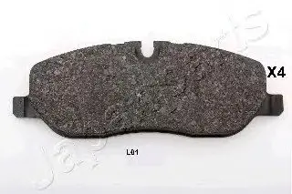 Комплект тормозных колодок, дисковый тормоз JAPANPARTS PAL01AF