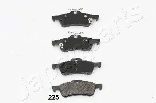 Комплект тормозных колодок, дисковый тормоз JAPANPARTS PP225AF