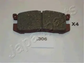 Комплект гальмівних колодок, дискове гальмо JAPANPARTS PP306AF (фото 1)
