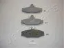 Комплект тормозных колодок, дисковый тормоз JAPANPARTS PP997AF