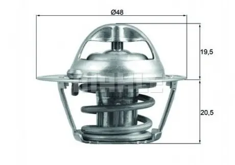 Термостат MAHLE TX 204 82D FORD KNECHT MAHLE / KNECHT TX20482D