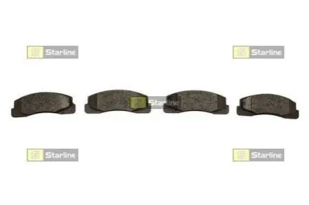 Колодки тормозные дисковые, к-кт. BD S554 STARLINE BDS554