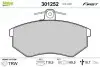 Комплект тормозных колодок, дисковый тормоз Valeo 301252 (фото 1)
