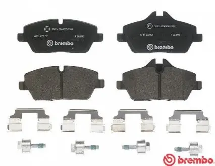 Гальмівні колодки дискові P06 091 BREMBO P06091