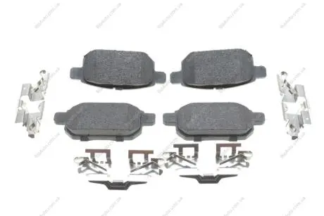 Дисковые тормозные колодки, комплект BOSCH 0986494748