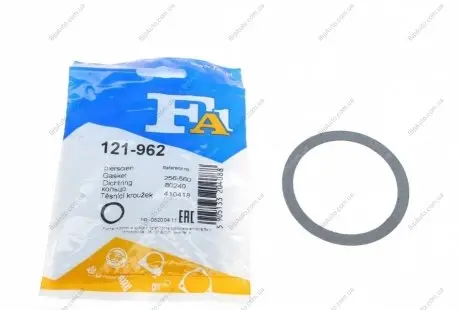 Прокладка труби вихлопної Opel Astra G/Zafira A 2.0/2.2 DTI 98-05 (62.5x76x1.5) (кільце) FA1 121-962 Fischer Automotive One (FA1) 121962