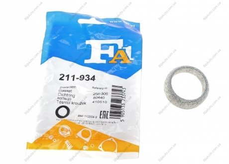 Уплотнительное кольцо, труба выхлопного газа FA1 Fischer Automotive One (FA1) 211934
