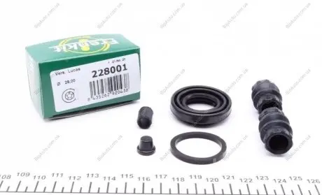 Ремкомплект супорта (заднього) MB A-class 97-04 (d=28mm) (Lucas) FRENKIT 228001