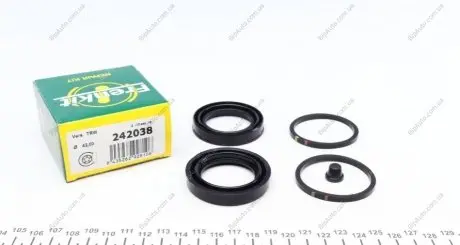 Ремкомплект, гальмівний супорт FRENKIT 242038
