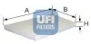 Фільтр, повітря у внутрішній простір 53.095.00 UFI 5309500 (фото 1)