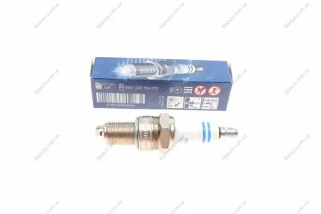 Свеча зажигания w7dc 0.7 super nr 0 241 235 755 BOSCH 0241235755 (фото 1)