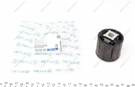 Сайлент-блок балки подвески MEYLE 3147100008