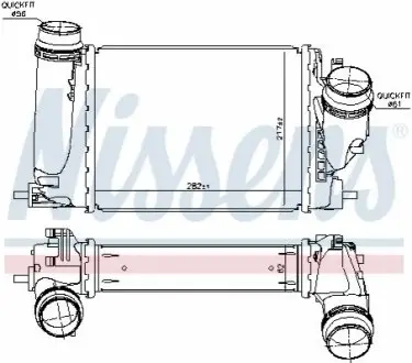 Интеркулер NIS NISSENS 961121