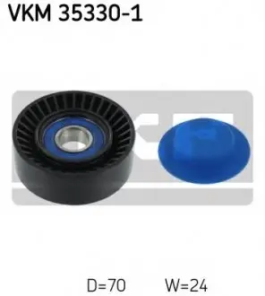 Натяжний ролик, поліклиновий ремінь VKM 35330-1 SKF VKM353301