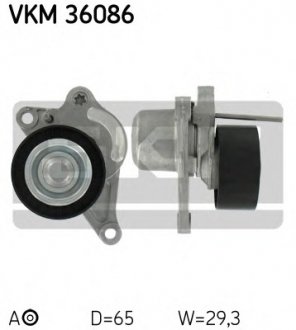 Натяжний ролик, поліклиновий ремінь VKM 36086 SKF VKM36086
