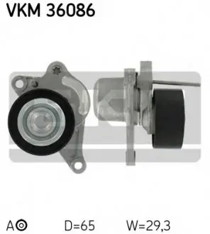 Натяжний ролик, поліклиновий ремінь VKM 36086 SKF VKM36086