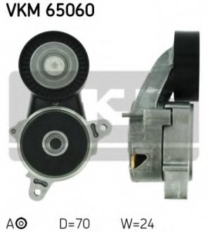 Натяжний ролик, полікліновий ремінь SKF VKM65060 (фото 1)
