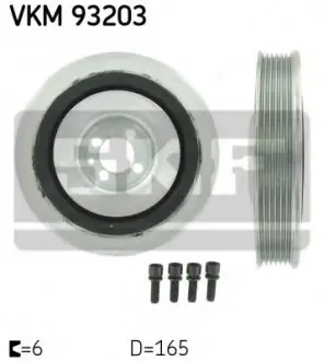 Ременный шкив, коленчатый вал SKF VKM93203