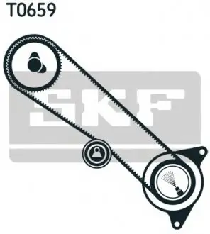 Комплект ременя ГРМ SKF VKMA91713