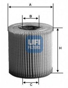 Масляный фильтр UFI 2509100