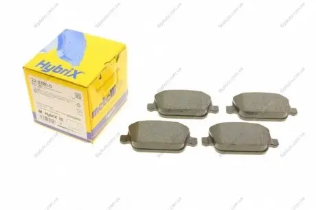 Комплект гальмівних колодок (дискових) 22-0780-0 Metelli 2207800 (фото 1)