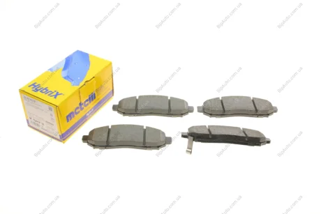 Комплект гальмівних колодок, дискове гальмо Metelli 2207430