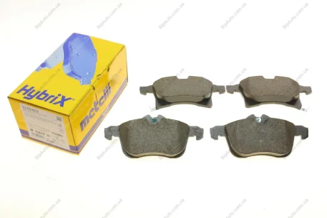 Комплект гальмівних колодок (дискових) 22-0539-0 Metelli 2205390