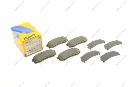 Комплект гальмівних колодок (дискових) 22-0432-0 Metelli 2204320