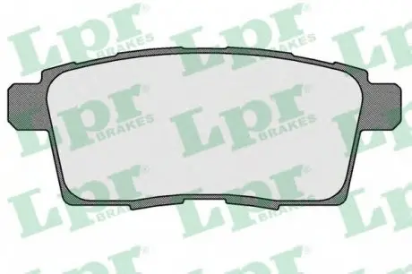 Тормозные колодки дисковые LPR 05P1572
